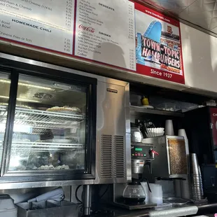 View from bar - Pie selection