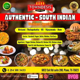 authentic south indian dishes