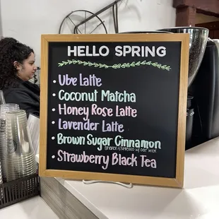 Spring Drinks - May 2024
