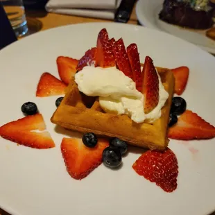 Waffle and Berries