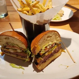 The All American Burger ($16)
