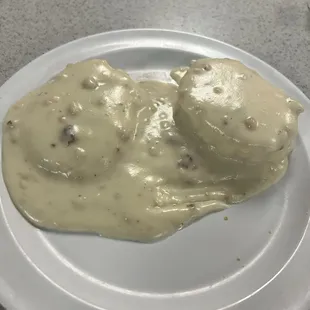 Half Order Biscuits and Gravy
