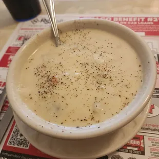 Clam chowder