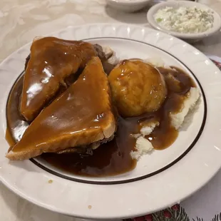 Hot Meatloaf Sandwich