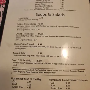 Pg1 menu