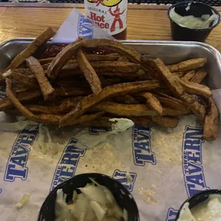 The over cooked but mushy fries!!