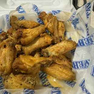Supposed to be hot with lemon pepper sprinkles