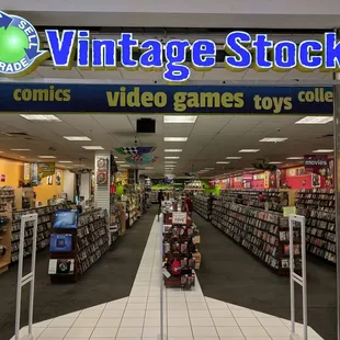 Vintage Stock where you can find video games &amp; systems, DVDs, funko pops, and much more