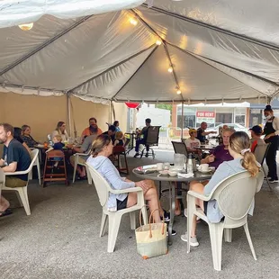 PATIO IS NOW OPEN! Join us on our new lush shaded patio for breakfast or Lunch.