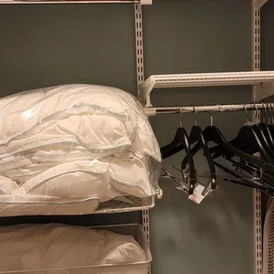 Closet in room