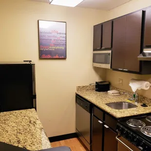 Kitchen in Our Suite at TownePlace Suites Keystone