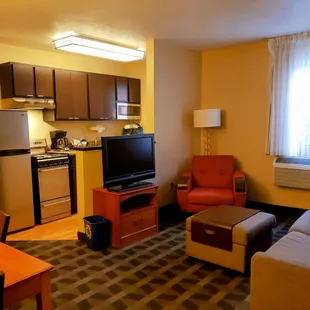 In Our Suite at TownePlace Suites Keystone Indianapolis