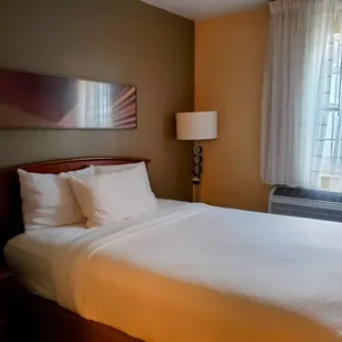 Bedroom in Our Suite at TownePlace Suites Keystone Indianapolis