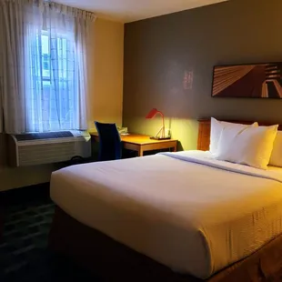 Bedroom in Our Suite at TownePlace Suites Keystone Indianapolis