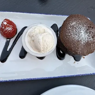 Chocolate torte.