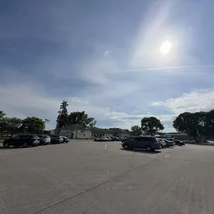 outside