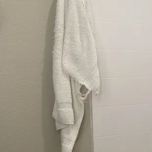 They could use some new towels.