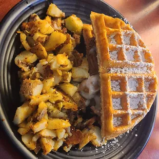 Montecristo Chicken &amp; Waffle Sandwich.