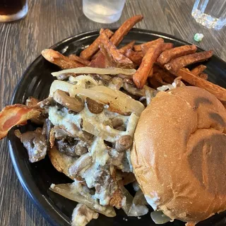 Black And Blue Burger