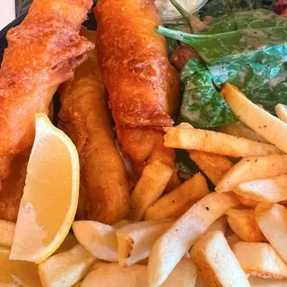 Ale Battered Fish And Chips