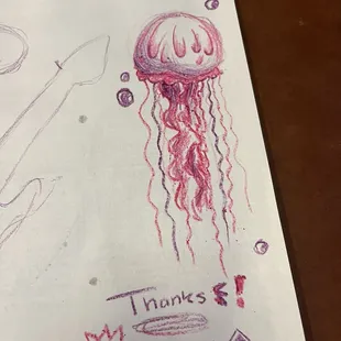 crayon drawing