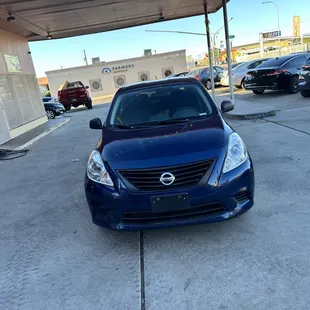 After headlight restoration.