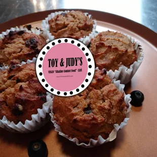 TOY &amp; JUDY&apos;S &quot;Blueberry Muffins&quot;
 Our flavors include: Strawberry, Apple Spice, and Banana Nut. They go great with any of our Alkaline Teas.
