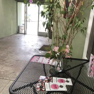 Patio seating