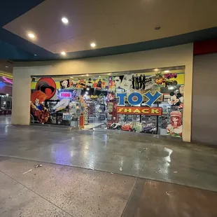 Store front in Neonopolis