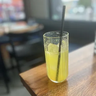 House Orange Soda, light and refreshing, not sugar-heavy