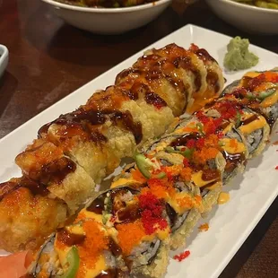 Hurricane roll &amp; Hella Hot Roll