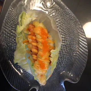 Seafood Lettuce Wrap