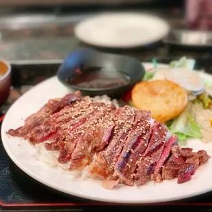 1. Beef Teriyaki Dinner