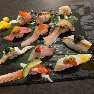 11/16/23. $50+ OMAKASE Experience. THICK CUTS OF FRESH QUALITY FISH! Phenomenal. Fulfilling. La la looove it!!!