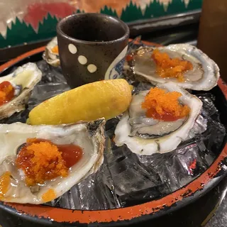 8. Oyster on half shell