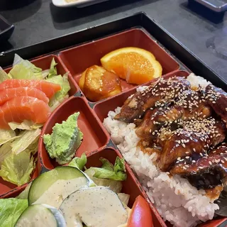 6. Unaju with Sake Sashimi