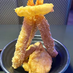 Shrimp tempura appetizer