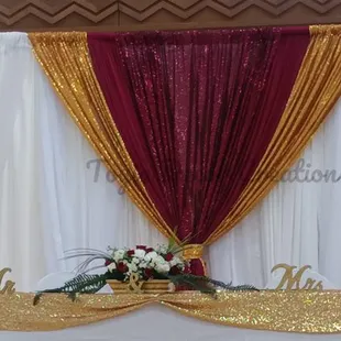 Wedding backdrops