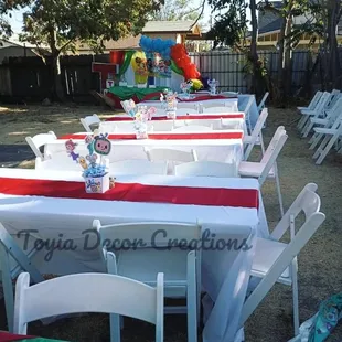 Custom kid party package available