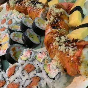 A bunch of tasty rolls