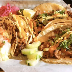 2 pastor and a quesadilla.