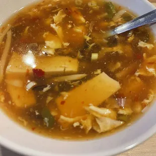 Hot and sour soup