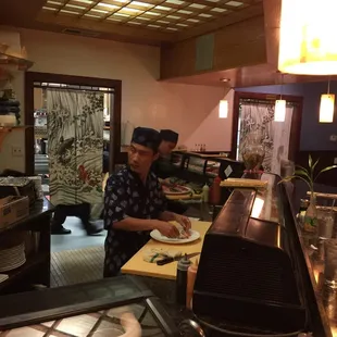 Sushi bar fun!