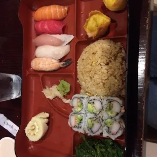 Sushi bento box