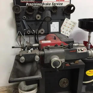 We proudly take the time to carefully and correctly machine brake rotors to save you the cost of replacement