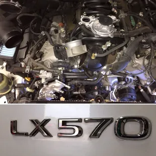 Lexus LX570 water pump replacement.