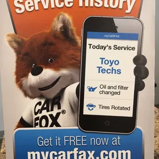 At TT we report all work done into the nation wide Carfax database so you and other reputable shops can track your service history.