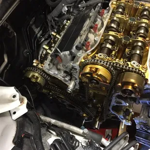 2008 Highlander 2GR VVTI controller replacement due to cold start rattle, extended warranty