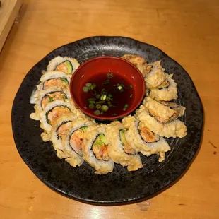 Spicy tuna tempura