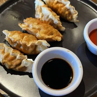 A 4. Beef and Vegetable Gyoza